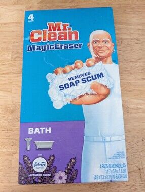 Mr Clean Lavender Scent Magic Eraser Bath Scrubbers